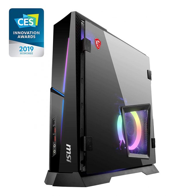 MSI Trident X 9SE-002US (i9-9900K, 16GB RAM, 512GB NVMe SSD + 2TB HDD, NVIDIA RTX 2080 8GB, Windows 10) Gaming Desktop