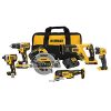 DEWALT 20V MAX XR Brushless Combo Kit, Compact 6-Tool (DCK684D2)