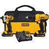 DEWALT DCK240C2 20v Lithium Drill Driver/Impact Combo Kit (1.3Ah)