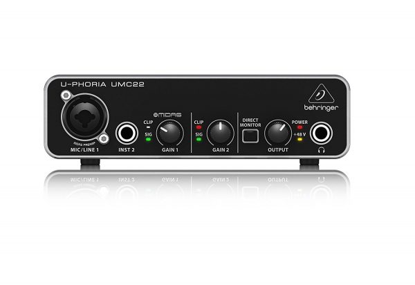 BEHRINGER audio interface UMC22