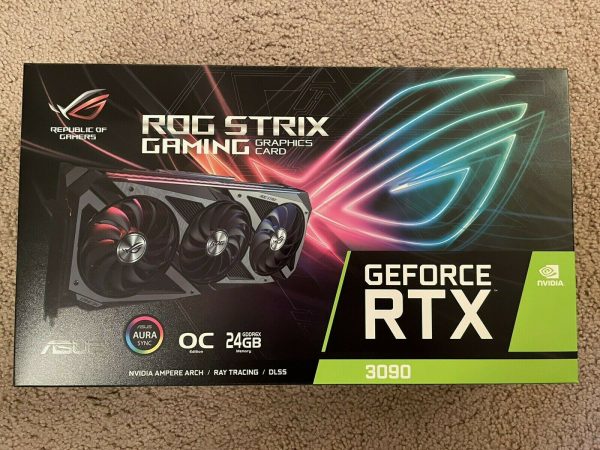 ASUS ROG STRIX GEFORCE RTX 3090 OC 24GB GAMING GDDR6X GRAPHICS CARD