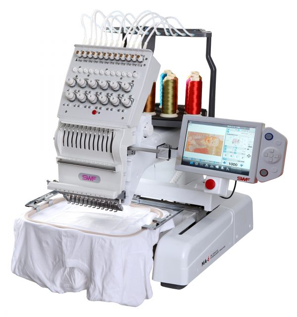 S W F MAS 12-Needle Embroidery Machine