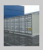 Open-Sided Shipping Container